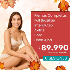 PACK FULL OTOÑO | DEPILACIÓN LÁSER