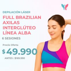 Hot Sale | Full Brazilian + Axilas + Interglúteo + Línea Alba